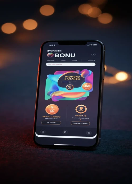 Een illustratie van diverse casinobonussen en promoties op de Seven Casino website, met welkomstaanbiedingen en wekelijkse reload bonussen die extra speelwaarde symboliseren.